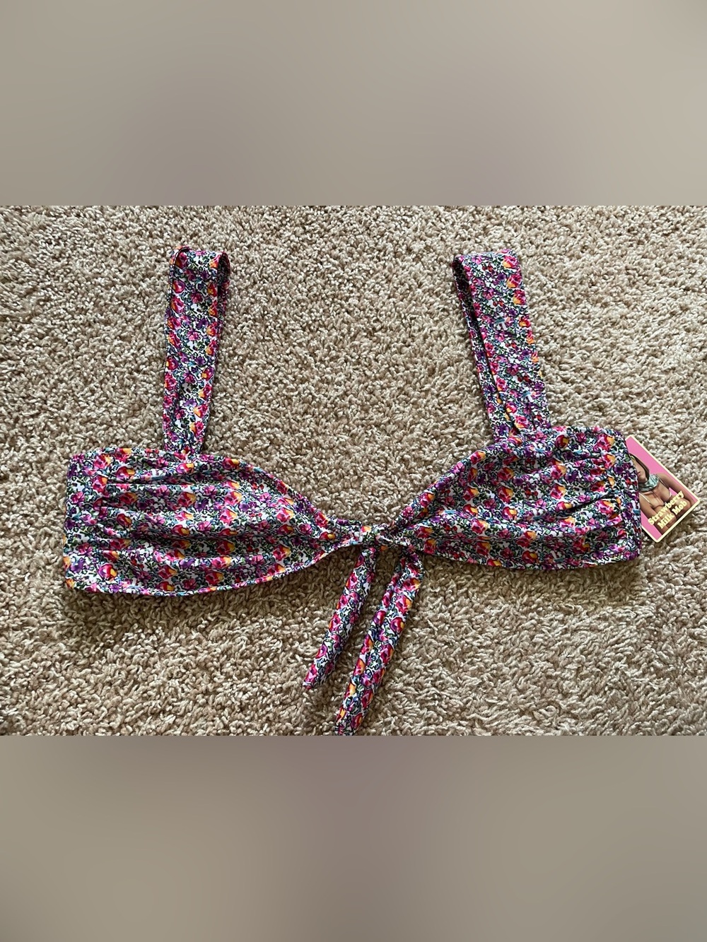 Strawberry Milk Mob bikini top